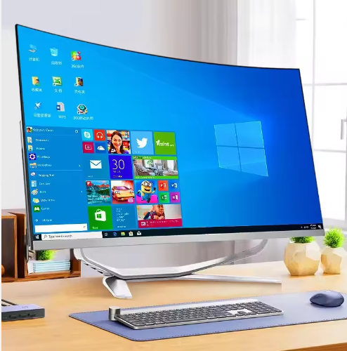 All-in-one desktop computer running Windows for business use